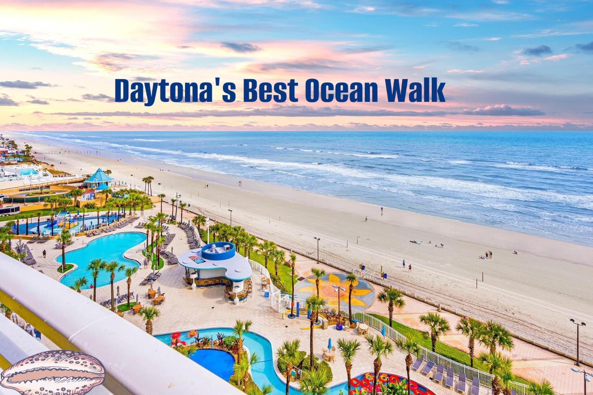 3 Bedroom Direct Oceanfront Wyndham Ocean Walk Resort - Daytona Funland 10Th Floor Дейтона-Бич Экстерьер фото